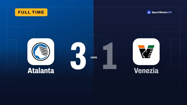 Atalanta 3-1 Venezia: Krstović double powers first-half victory - SportInsight