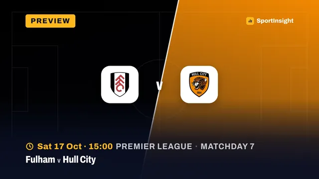 Fulham v Hull: Bottom club seek first league win without suspended Andersen - SportInsight