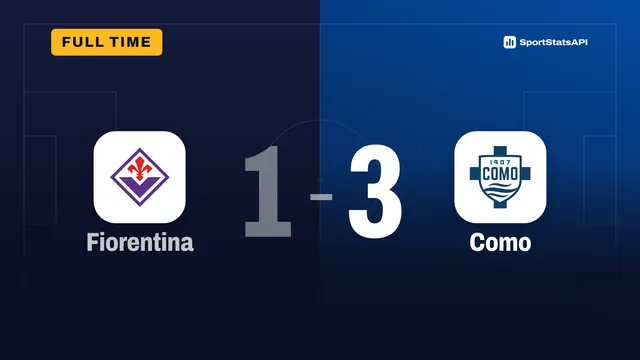 Fiorentina 1-3 Como: Nico Paz leads visitors into fourth place - SportInsight