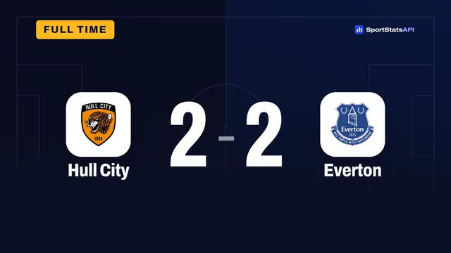 Belloumi’s 74th-minute equaliser earns Hull a point against Everton - SportInsight