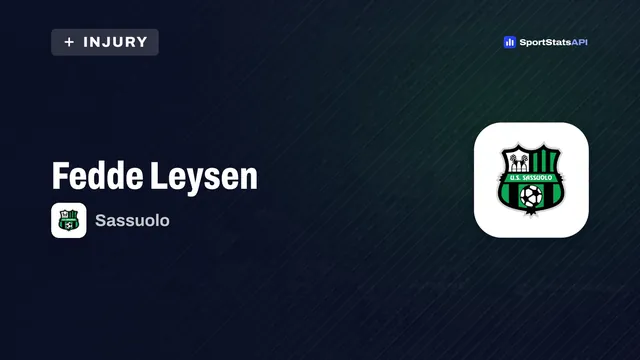 Leysen’s ankle injury forces Sassuolo into first-half defensive change against Milan - SportInsight