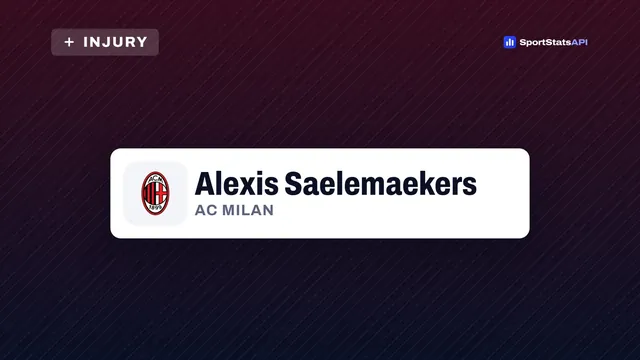 Saelemaekers faces possible ankle surgery and four-month absence - SportInsight