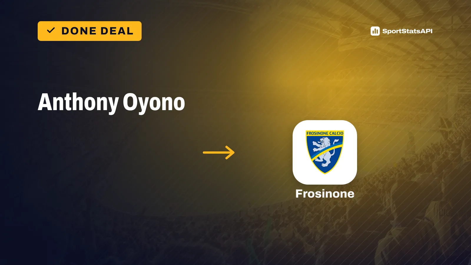 Frosinone keep Anthony Oyono under contract through June 2029 - SportInsight
