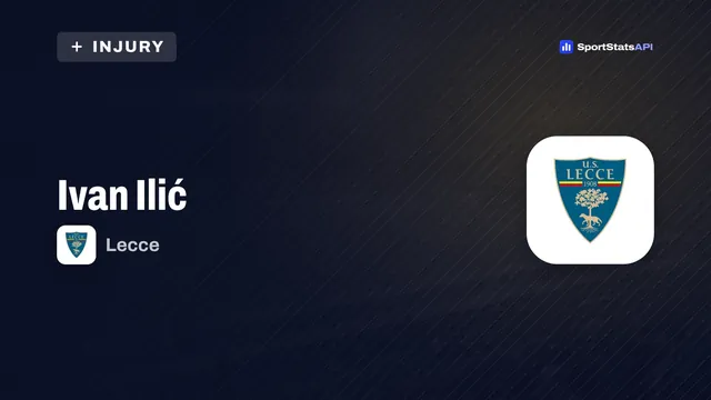 Ivan Ilić injury leaves Lecce facing Udinese without a confirmed return date - SportInsight