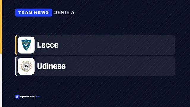 Di Francesco names 26 Lecce players for Udinese trip - SportInsight