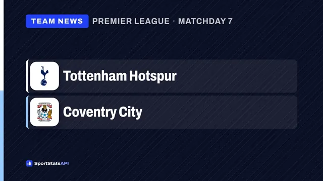 Kulusevski returns as Tottenham end winless start with 3-1 Coventry win - SportInsight